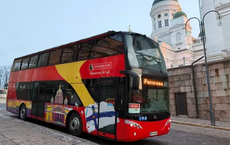 Helsinki Panorama Sightseeing Audio-Guided Bus Tour
