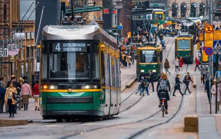 Helsinki tram tour with a city planner