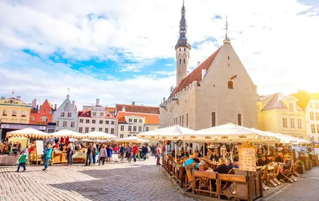 Guided Tallinn Day Tour from Helsinki / Include hotel transfers