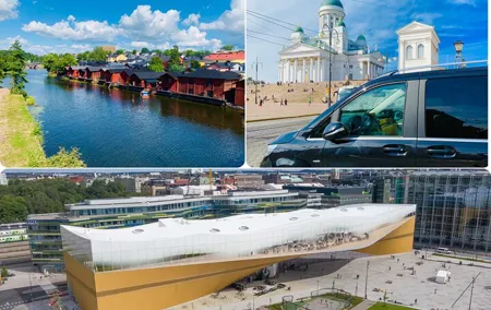 Unique Private Tour Helsinki and Porvoo by Lux Car with Guide