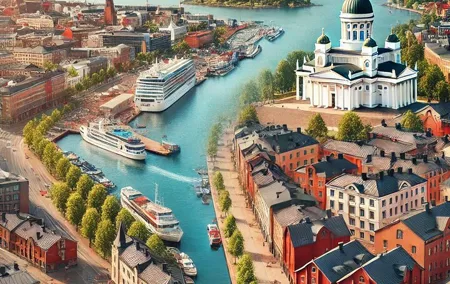 Charm of Finland VIP Tour Helsinki and Porvoo by Mercedes V+Guide