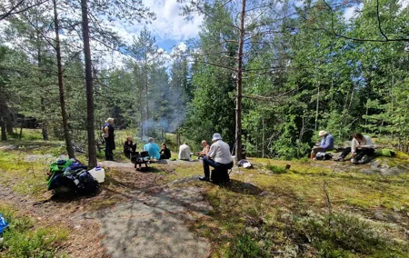 Urban Nature Walk Experience in Helsinki Central Park