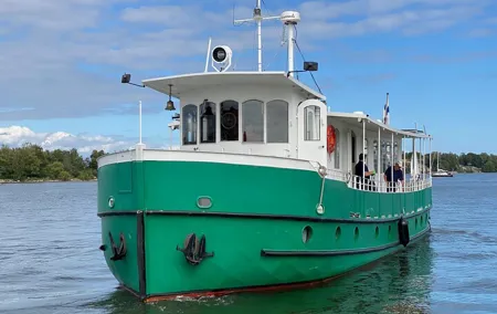 Historic Steel Ship Private Cruise in Helsinki