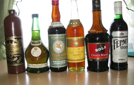 Taste of alcohol of USSR