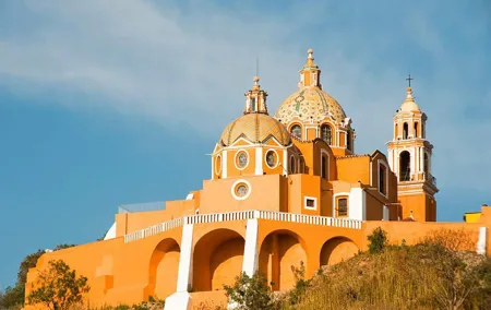 Puebla, Cholula & Tonantzintla Day Trip with Optional Lunch