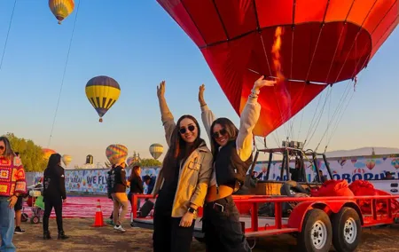 Hot Air Balloon flights over Teotihuacan from CDMX or We Fly