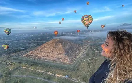 Balloon Flight and Teotihuacan Tour w/Breakfast from Mexico City