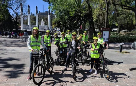 Mexico City Highlights E-Bike Tour With Foodie Stops