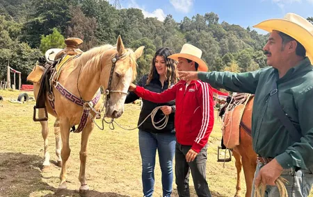 Exclusive Horseback Ride w/ Mexican Charros Family in México City