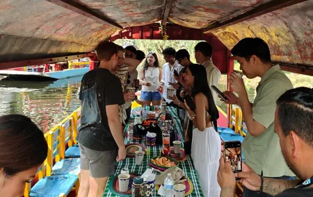 Private Mexican Floating Fiesta on Xochimilco Canals