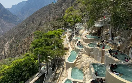 Tolantongo Private Day Tour in Thermal Springs Paradise