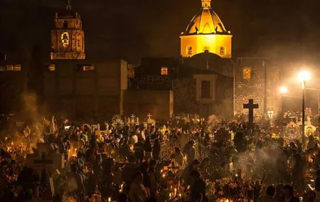 Day of the Dead in Mixquic Private Tour with transport from CDMX