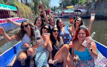 Tequila Tasting (unlimited) and Cultural Party in Xochimilco