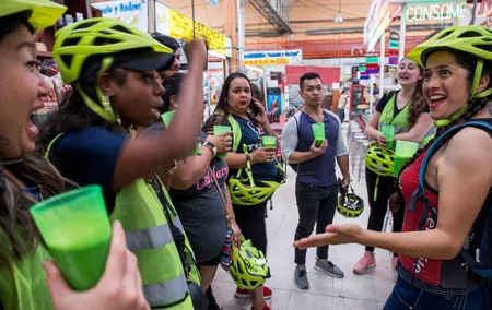 Foodie Lovers And Trendy CDMX E-bike Tour
