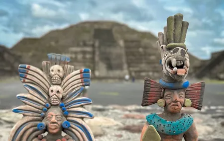 La Gruta Cave Restaurant.Teotihuacan Pyramids Walking Experience