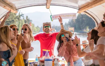 Xochimilco Magic: Tequila & Mezcal, 3hr boat adventure!