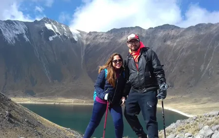 Hike at Nevado de Toluca Volcano