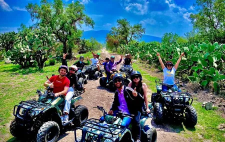 Adventure Tour through Teotihuacan on ATV