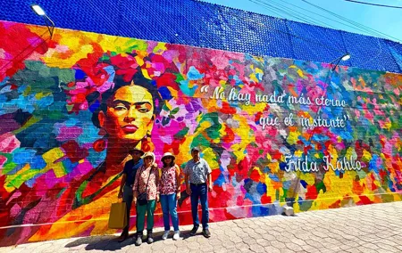 The bohemian neighborhood Of Coyoacan