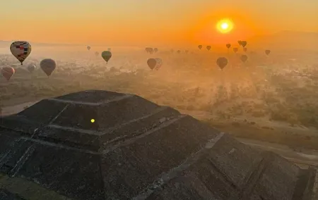 Balloon flight + CDMX pickup + Buffet Breakfast