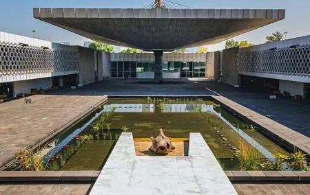 Trip in the Anthropology Museum Mexico City
