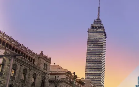 Viewpoint Torre Latino Panoramic view of Mexico City