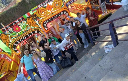 Xochimilco, Casa de Frida Kahlo, Coyoacán and UNAM