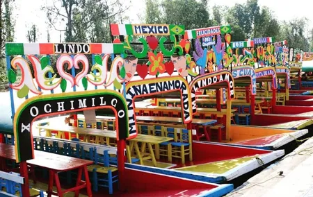 Boat ride and Mezcal Tasting at Xochimilco