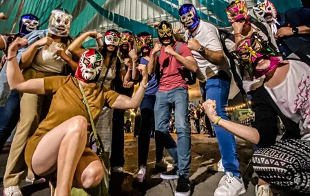 Lucha Libre Experience with Tequila, Walking Tour & Arena Show