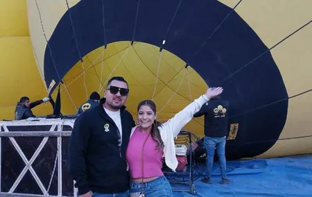 Incredible Hot Air Balloon Ride over Teotihuacan from CDMX