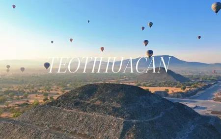 Flight by Teotihuacan Hot Air Balloon from CDMX all inclusive.