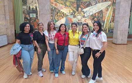 Tour Murals DE the Palace of Fine Arts
