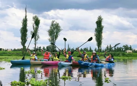 Xochimilco Canals by Kayak