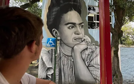 Following Frida Kahlo and Diego Rivera