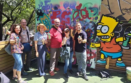 Tour Evolution of Muralism paints your Grafiti