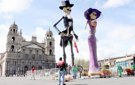 Day of the Dead in Feria del Alfenique Toluca