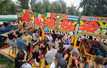 Xochimilco Boat Party