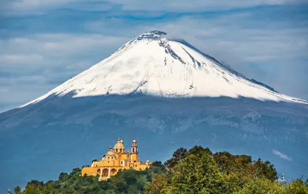 Puebla the Talavera Tiles city & Cholula the Greatest Pyramid