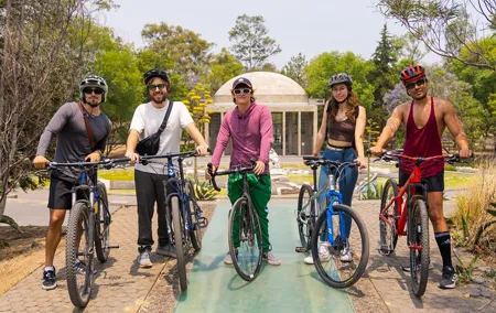 Chapultepec Castle or Anthropology Museum bike tour