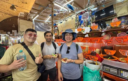 Deep mexico city tour: Merced market
