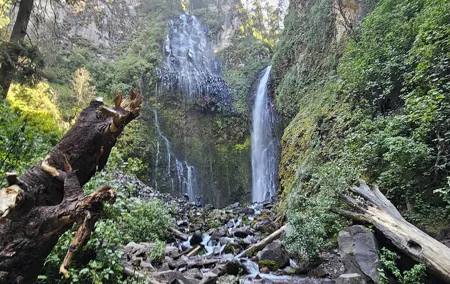 Private Tour to Los Diamantes Waterfall from CDMX