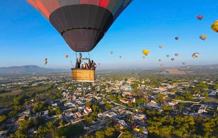 Balloon Flight with Tour and Entrance to Teotihucan