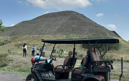 Discover Teotihuacán Like Never Before- Eco-Friendly Cart Tours