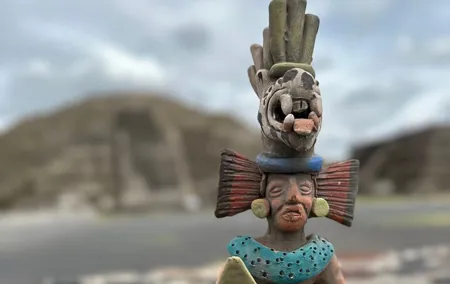 Clay workshop in Teotihuacan