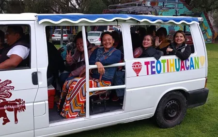 Minivan tour in Teotihuacan
