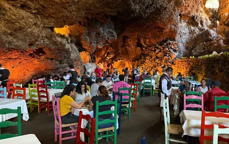 Pyramids of Teotihuacan and the Authentic Restaurant La Gruta