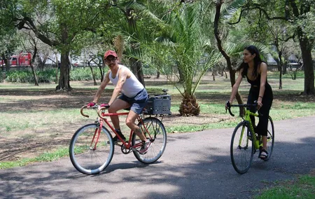 Magical nature tour by bike