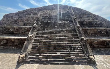 Teotihuacan Pyramids small groups and Basilica of Guadalupe