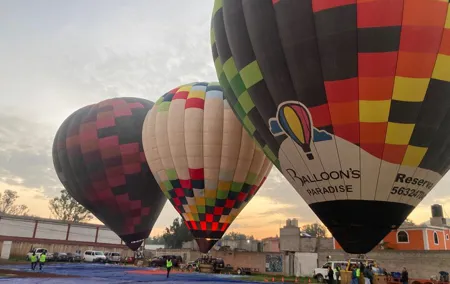 Teotihuacan Balloon flight with breakfast and transportation