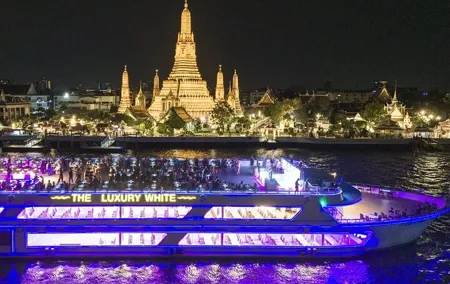 Luxury White Dinner Cruise Ticket